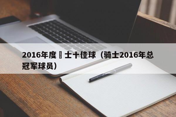 2016年度騎士十佳球（騎士2016年總冠軍球員）